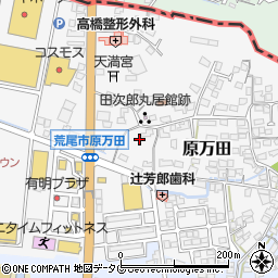 熊本県荒尾市原万田735周辺の地図