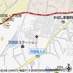 熊本県荒尾市原万田175-5周辺の地図