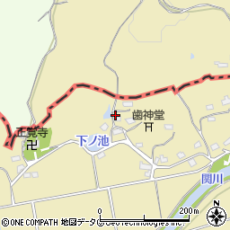 熊本県荒尾市上井手212周辺の地図