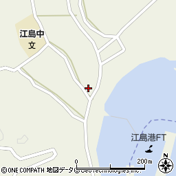 長崎県西海市崎戸町江島166周辺の地図