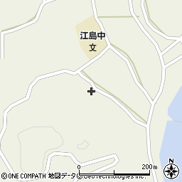 長崎県西海市崎戸町江島122周辺の地図