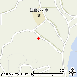 長崎県西海市崎戸町江島122周辺の地図
