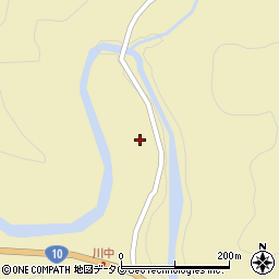 大分県佐伯市弥生大字尺間2358周辺の地図