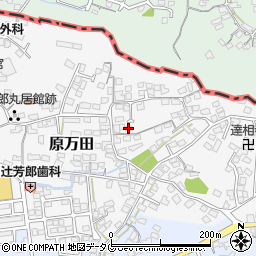 熊本県荒尾市原万田519-1周辺の地図
