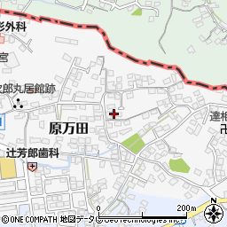 熊本県荒尾市原万田520-2周辺の地図