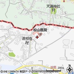 熊本県荒尾市原万田455周辺の地図