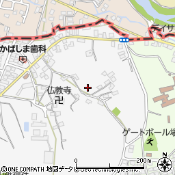 熊本県荒尾市原万田158周辺の地図