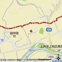 熊本県荒尾市上井手169周辺の地図