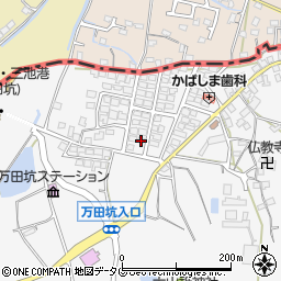 熊本県荒尾市原万田85-19周辺の地図
