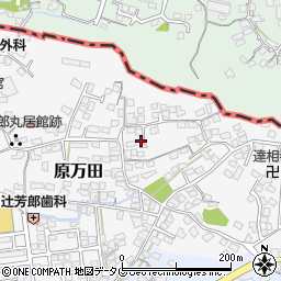 熊本県荒尾市原万田519周辺の地図