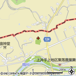 熊本県荒尾市上井手163周辺の地図
