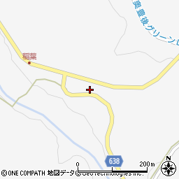 大分県竹田市久住町大字白丹8710周辺の地図