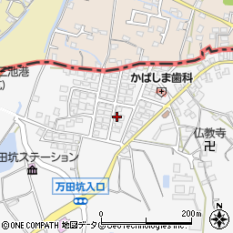 熊本県荒尾市原万田85-39周辺の地図