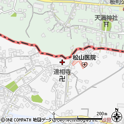 熊本県荒尾市原万田477周辺の地図
