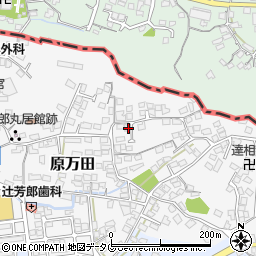 熊本県荒尾市原万田519-5周辺の地図