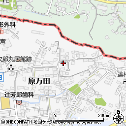 熊本県荒尾市原万田520-5周辺の地図