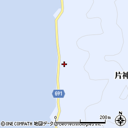 大分県佐伯市片神浦564周辺の地図