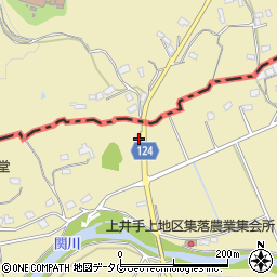 熊本県荒尾市上井手175周辺の地図
