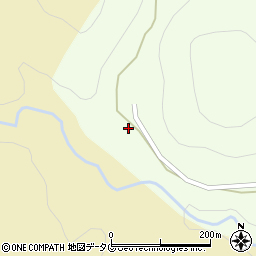 大分県竹田市高伏166周辺の地図