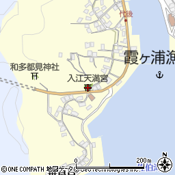 入江天満宮周辺の地図