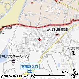 熊本県荒尾市原万田85-13周辺の地図