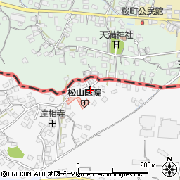 熊本県荒尾市原万田460周辺の地図