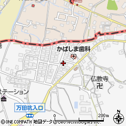 熊本県荒尾市原万田85-58周辺の地図