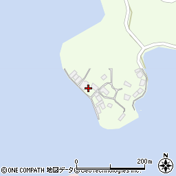 長崎県西海市西彼町白崎郷1721周辺の地図