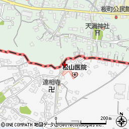 熊本県荒尾市原万田474周辺の地図