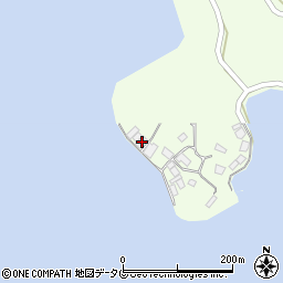 長崎県西海市西彼町白崎郷1705周辺の地図
