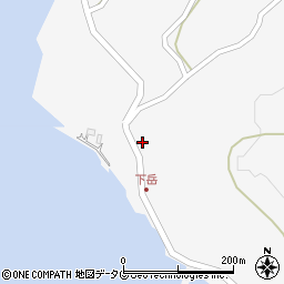 長崎県西海市西彼町下岳郷747周辺の地図