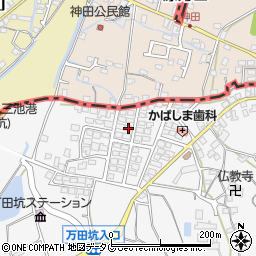 熊本県荒尾市原万田85-9周辺の地図