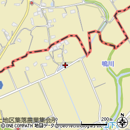 熊本県荒尾市上井手133周辺の地図