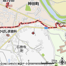 熊本県荒尾市原万田42-45周辺の地図