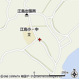 江島簡易郵便局周辺の地図