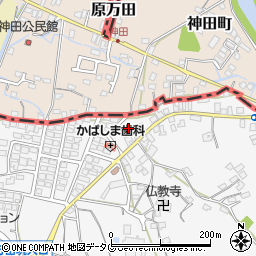 熊本県荒尾市原万田81周辺の地図