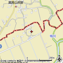 熊本県荒尾市上井手135周辺の地図