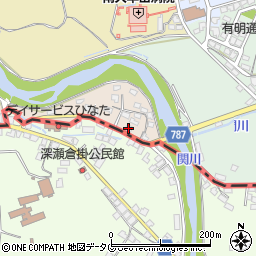 福岡県大牟田市神田町17周辺の地図