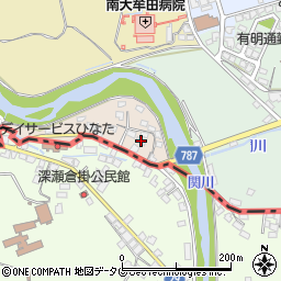 福岡県大牟田市神田町14-1周辺の地図