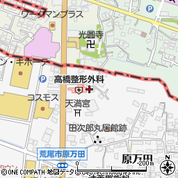 熊本県荒尾市原万田815-8周辺の地図