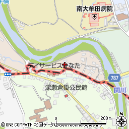 福岡県大牟田市神田町37周辺の地図