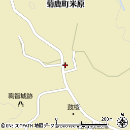 熊本県山鹿市菊鹿町米原484周辺の地図