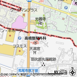 熊本県荒尾市原万田836-5周辺の地図