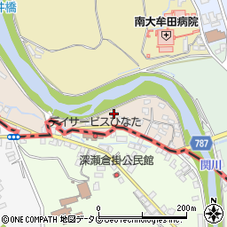 福岡県大牟田市神田町39周辺の地図