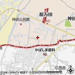 福岡県大牟田市神田町127周辺の地図