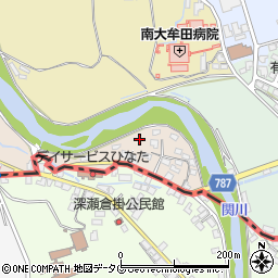 福岡県大牟田市神田町27-2周辺の地図