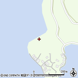 長崎県西海市西彼町白崎郷1702周辺の地図