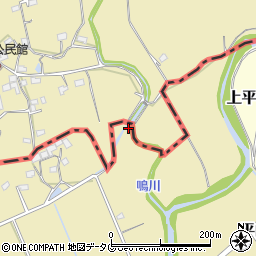 熊本県荒尾市上井手20周辺の地図