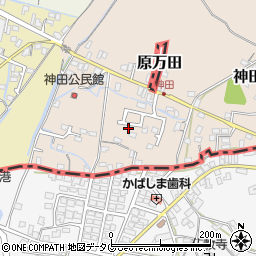 福岡県大牟田市神田町139-4周辺の地図