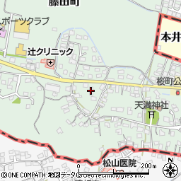 フレグランス藤田周辺の地図